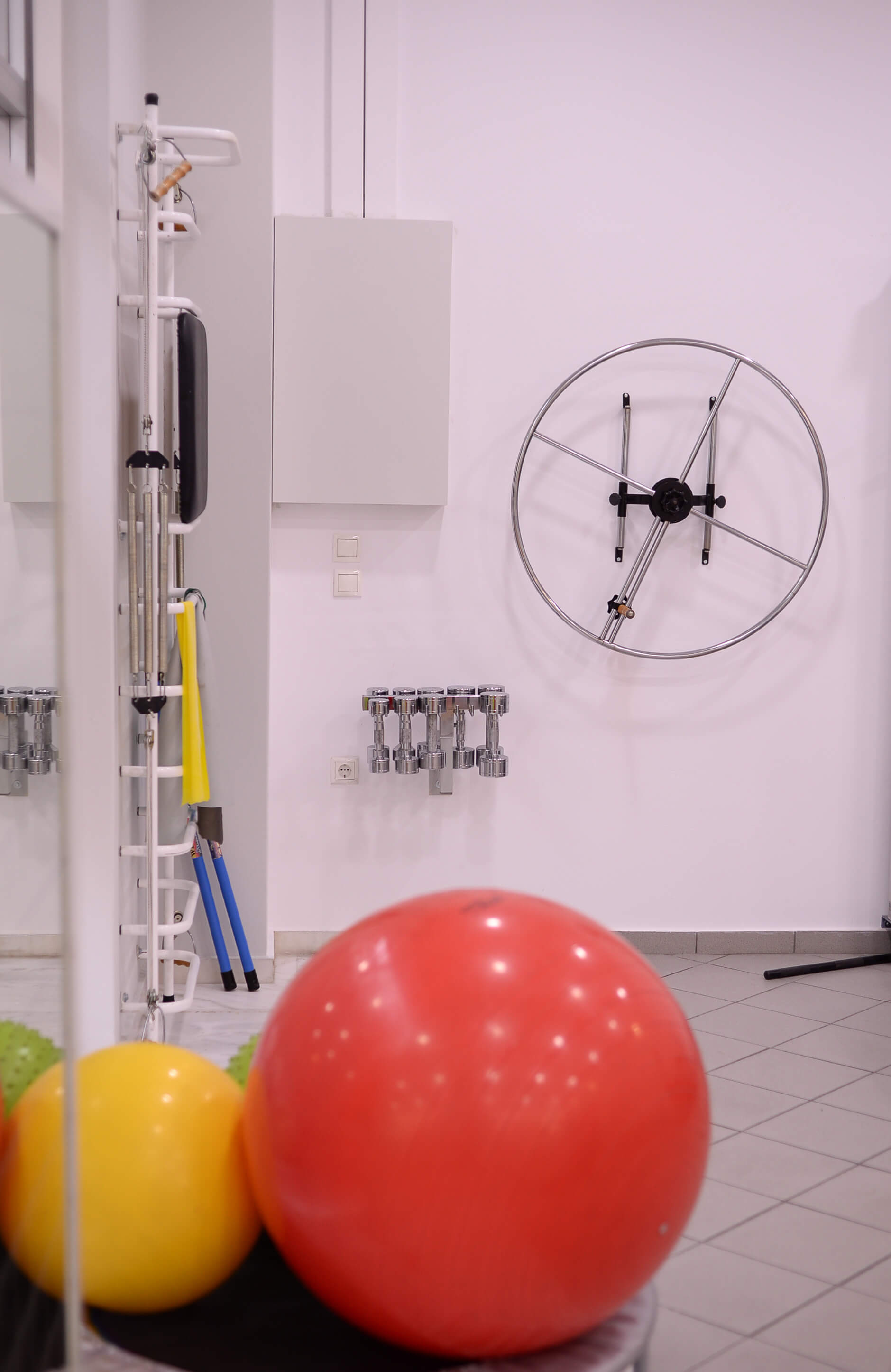 Medicine balls in our clinic